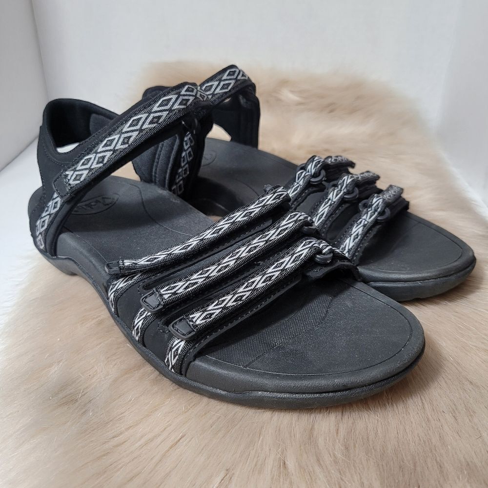 Viakix Womens Athletic Sandals for Hiking Walking Outdoors Sandles Size 9